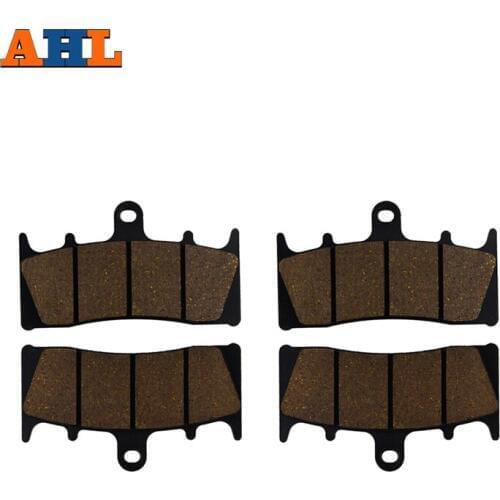 AHL 2 Pairs Motorcycle Brake Pads for SUZUKI GSXR1000 K1 K2 2001 2002 GSXR 750 94-99 TL 1000 R 98-02 GSX1300R Hayabusa 1300
