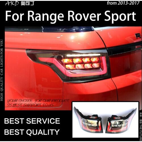 AKD Car Styling Tail Lamp for Range Rover Sport Tail Lights 2012-2017 Range Rover LED Tail Light LED DRL Signal auto Accessories