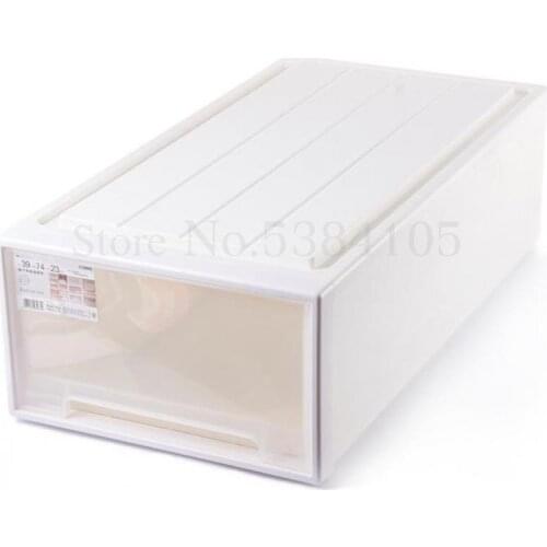 Environment-friendly Plastic Bed-bottom Receptacle Drawer-type Storage Clothes And Shoes Finishing Box Can Be Superimposed On Tr