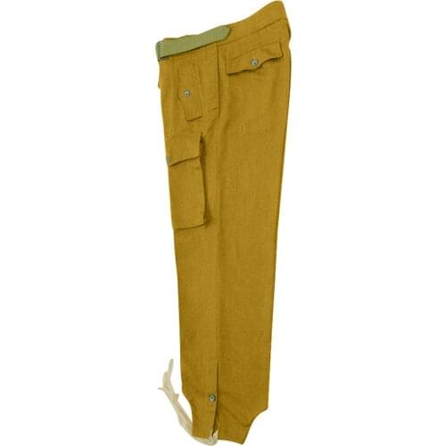 GUTF-003 WWII German DAK Tropical Afrikakorps Luftwaffe sand panzer trousers