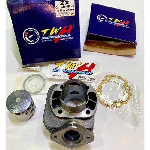 Cylinder Kit 48mm ZX50 Big Bore Piston Set Racing Block Tuning BWSP Engine Parts Zx 50 Plug And Play