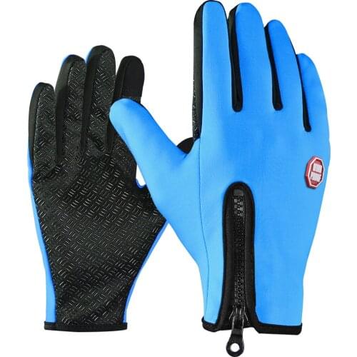 Skiing Gloves Winter Waterproof Thermal Fleece Gloves Anti Slip Touch Screen Outdoor Sports Fishing Snowboard Protective gear