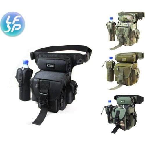 Multifunctional Fishing Tackle Bags Single Shoulder Crossbody Bag Waist Pack Fish Lures Gear Utility Storage Fishing Bag