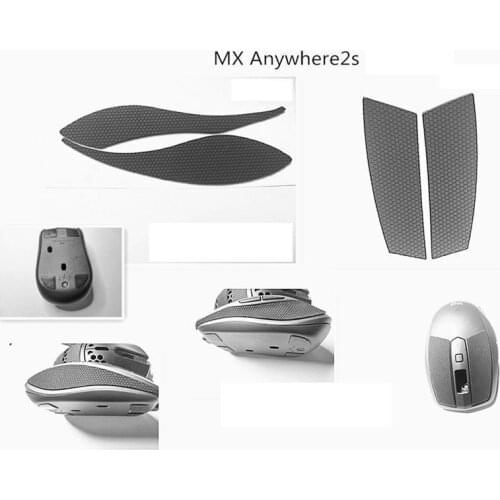 ESP Mouse Anti-Slip Grip Tape, Logitech Mx Anywhere 2 Mx Master 2s 3 Elastics Refined Side Grips Sweat Resistant Pads/Anti Sweat