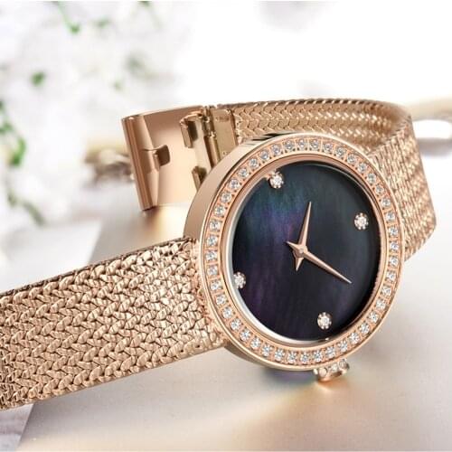 2021 New Korean Style Creative Waterproof Fashion Imported Womens Small Dial Quartz Watch