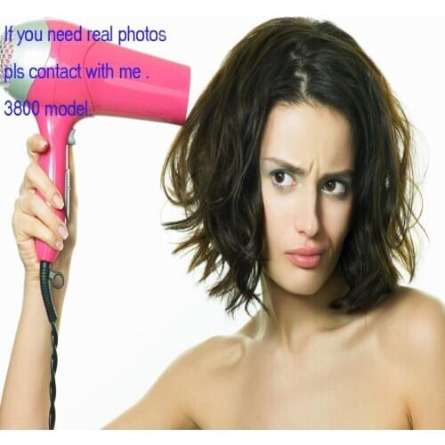 New Professional Hair Salon barbershop Dryer 3800 2 Nozzles high-power anion blower Hot and cold wind EU/US/UK plug