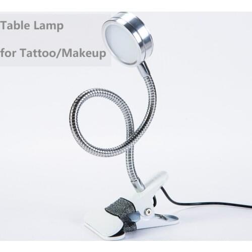 Tattoo/Eyebrow Equipment 1pcs Frosted Brightness LED Desk Lamp USB 5V Table Light For Lip & Eyebrow Tattoo Eye White Light