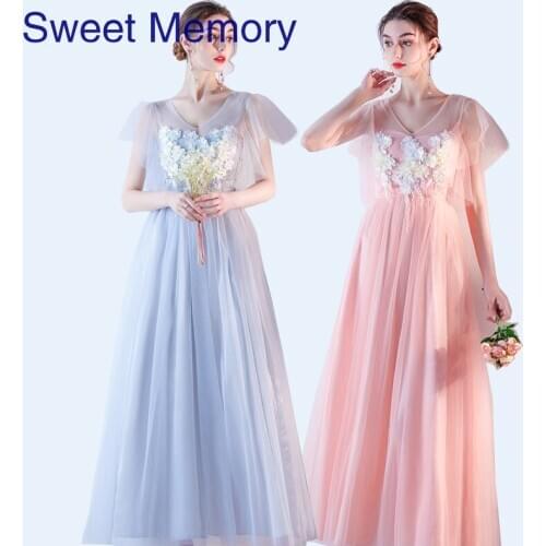 Sweet Memory V-neck Women Dresses