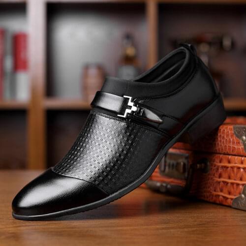 TINGLUAN Mens Leather Shoes