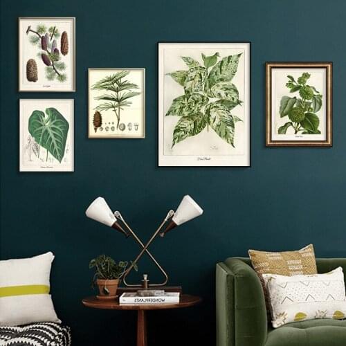 Green Nature Landscape Canvas Poster Wall Art Painting Nordic Decoration Posters and Prints Wall Pictures for Living Room Decor