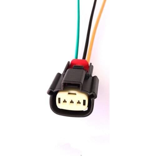 3 Pin/Way Ignition Coil Connector Plug Wire Harness Cable Pigtail For Ford 33471-0306 33471-0301