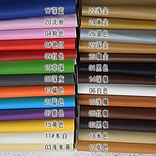 Free shipping, 0.7mm PU leather / soft bag hard bag sofa decorated leather / fabric small embossed grain synthetic pu leather