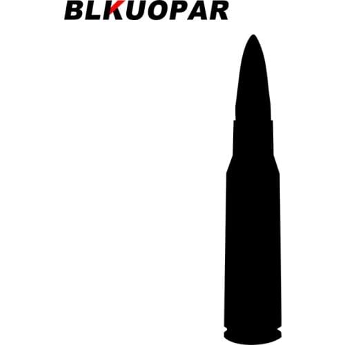 BLKUOPAR for Shot Weapon Round Shell Car Stickers Simple Vinyl Decals Creative Air Conditioner Refrigerator Decoration