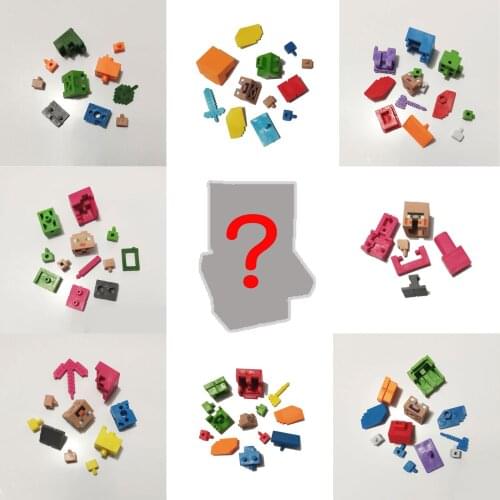 DIY Eraser Cartoon Building Block Children Student Creative Stationery Kindergarten Puzzle Assembled Erasers Animal Doll World
