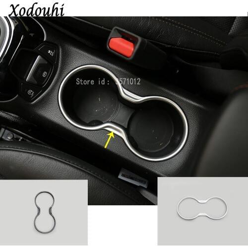 For Jeep Compass 2017 2018 2019 2020 Car Styling Inner Trim Lamp Stick Center Console Middle Cup Gear Armrest Box Frame Moulding