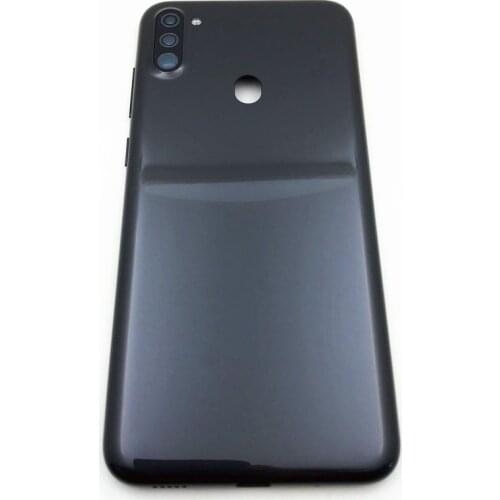 For Samsung Galaxy A11 A115 SM-A115F/DSN 2020 Battery Cover Housing Door Rear Case with Side Buttons Replacement Parts