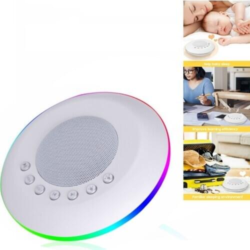 White Noise Machine for Kids Adult, Baby Rest Night Light, with Memory and Timer Function ,Battery or USB Output Charger