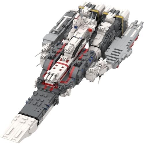 5800+Pcs MOC Space Fighter Bricks Small Particle DIY Building Blocks Stem Toy Children Educational Toys Birthday Christmas Gift