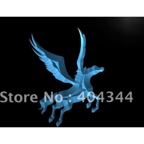 LK404- PEGASUS Horse Display Home Decor LED Neon Light Sign home decor crafts