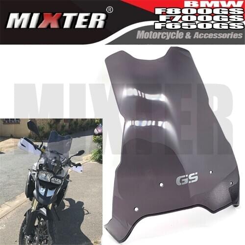 Motorcycle Touring Windshield Viser Visor Wind Deflector WindScreen For F800GS F700GS 2008-2019 F800 GS F700 GS F650GS 2008-2012