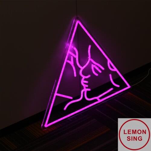 Custom Neon Sign Kissing Neon Sign ,Custom Neon LED Light Sign Wall Decor Neon Lettering Neon Light Acrylic Living Room Neon