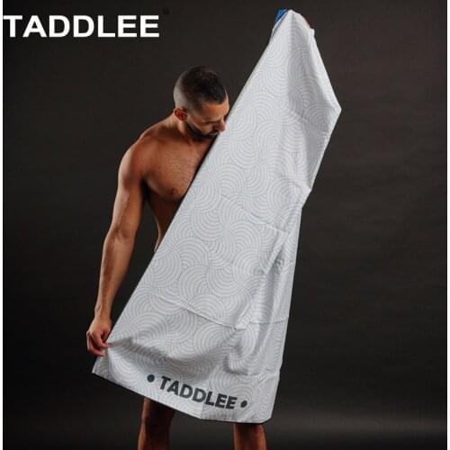 Taddlee Beach Towel Quick Dry Swimming Pool Bath Towel Travel Surf Lightweight Thin