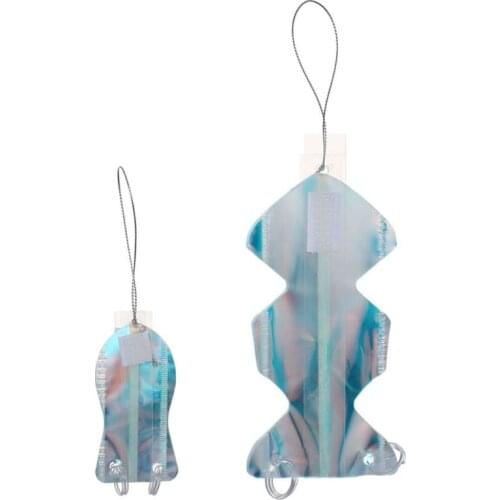 Iridescent Hanging Decorations Round Foil Decorative Folding Fans Rainbow Shine