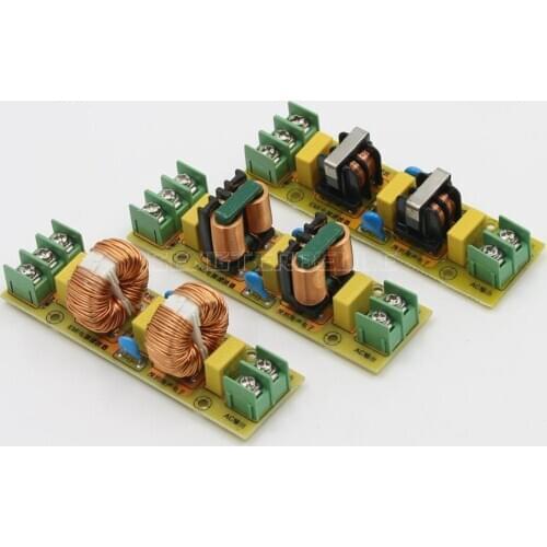 Assembly Two-stage Composite EMI Filter Module Board 2A/4A/15A AC Power Filter