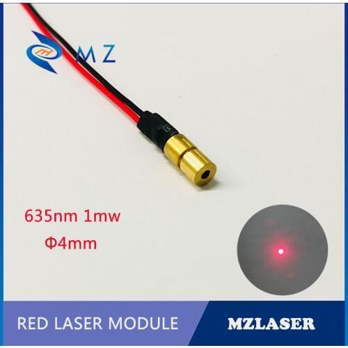Dot laser mdouel 4mm635nm1mw mini Laser ClassII red Industrial Grade Red Point Laser