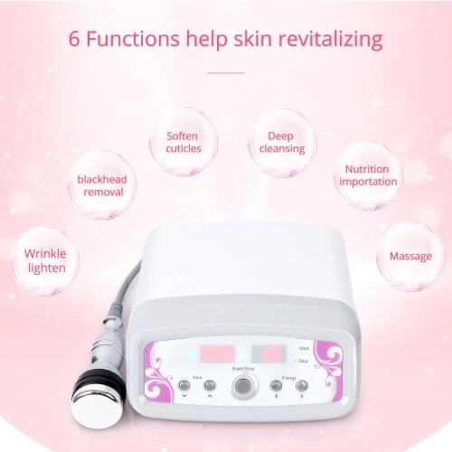 Mini 3MHz Ultrasonic High Frequency Ultrasound Beauty Personal Care Body Slimming Weight Loss Machine And Skin Scrubber