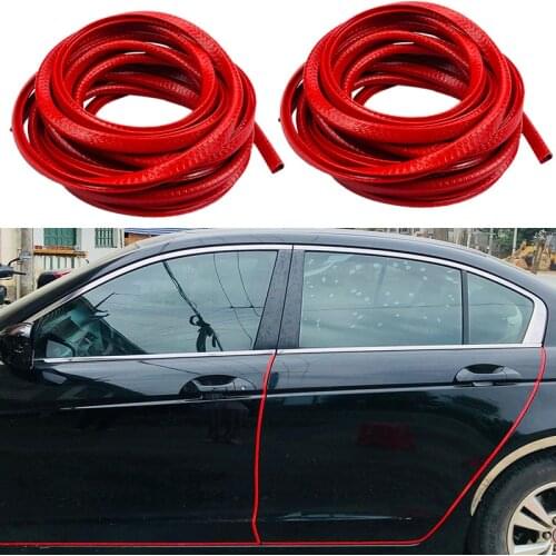 5M Car Door Edge Scratch Protector Sealing Strip For Nissan Qashqai J11 J10 Teana XTrail Livina Tiida Sunny March Murano Geniss