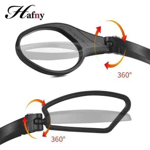 Bicycle Rear View Mirror 360 Adjustable Rear view Mirror Bike Cycling Wide Range Back Reflector Handlebar Mirror Safety Cycling