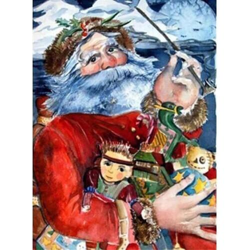 YIKEE Diamond Painting Christmas Full Square Diamond Embroidery Sale Diamond Art Mosaic Crystal Handicraft Wall c136