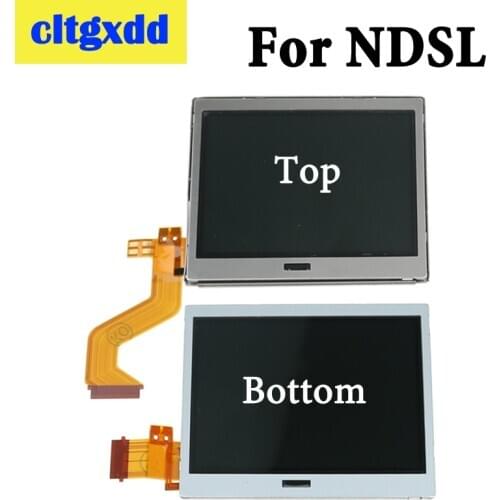 Cltgxdd Top Upper & Bottom Lower LCD Display Screen Replacement For Nintendo DS Lite For DSL For NDSL