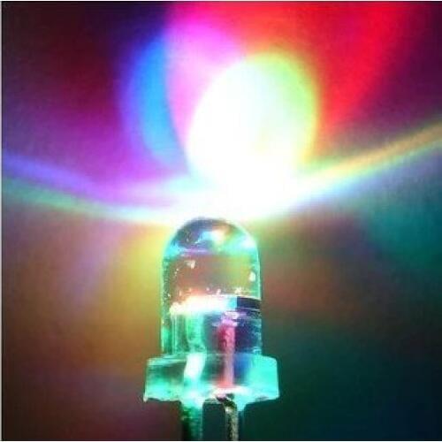 Free shipping 1000pcs/lot 5MM color fast flash light emitting diode 5mm white Led lamp 5MM fast flash color light led long feet
