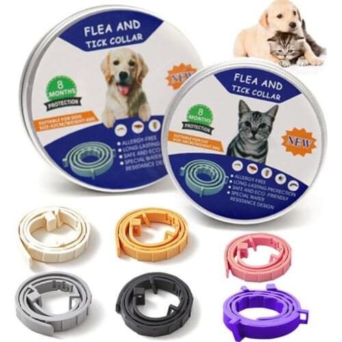 Dewel flea and tick collar Dewel Anti Flea Ticks Insect Mosquitoes Waterproof Long Lasting 8 Months Protection Dog Collar