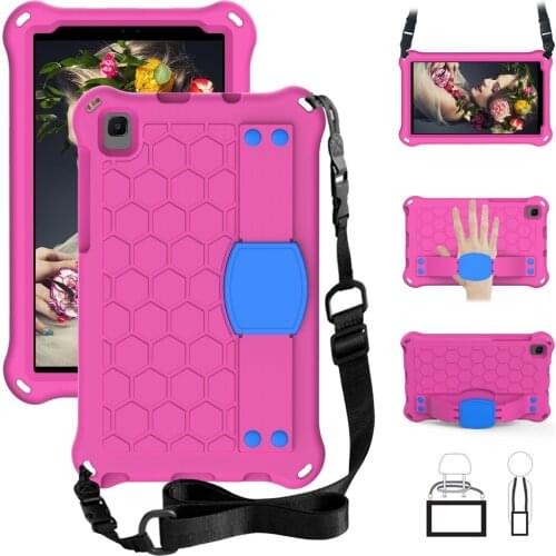 For Samsung Tab A7 Lite 8.7" 2021 SM-T220 T225 SM-T225 T220 Case Shock-proof Kids EVA Foam Hand-held 8.7 Inch Tablet Cover