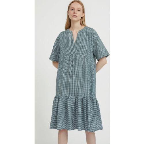 Модные платья в клетку Finn Flare China At AliExpress