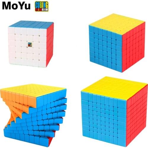 MoYu Meilong 9x9 8x8 7x7 6x6 Magic Cube CubingClassroom MF8 Meilong 6x6 7x7 9x9 Cubo Magico Puzzle Meilong cubes kids Gift Toys