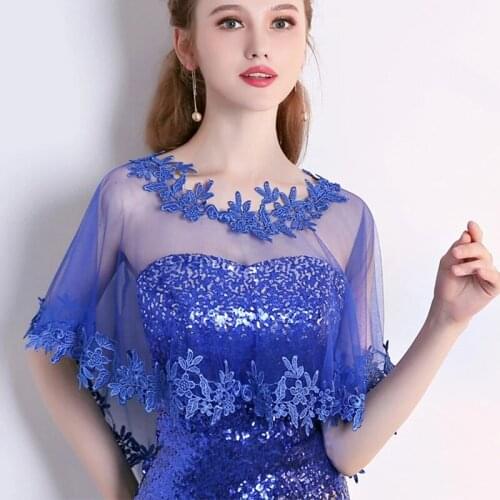 New bride shawl sunshade ceremonial dress veil dress shoulder lace