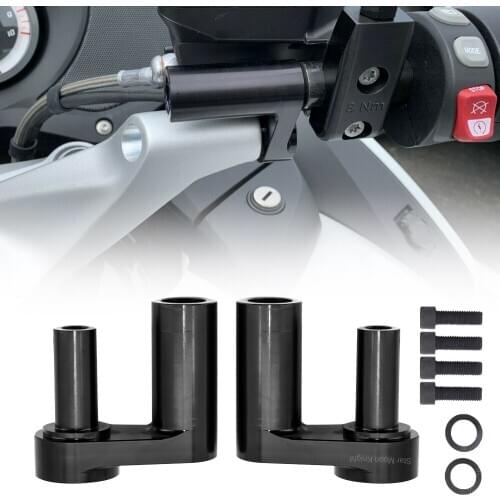 For BMW R1200RT R1200 RT R1250RT R1250 RT 2014 2015 2016 2017 2018 2019 Adjustable Handlebar Riser Kit 1.625"