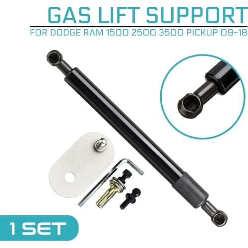 Strut Bars Car Rear Trunk Tail Gate Supports Strut Rod Arm Shocks Damper DZ43301 For Dodge RAM 1500 2500 3500 Pickup 2009-2018