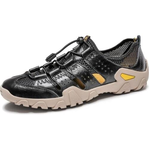 Classic summer casual shoes mens sandals breathable outdoor sports shoes zapatos hombre обувь мужская летняя Big size48 сандали