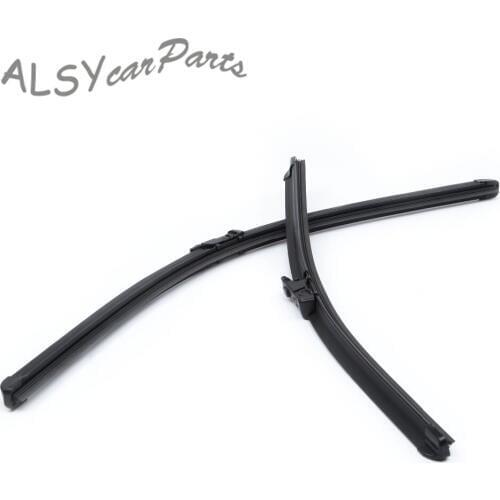 YIMIAOMO 8R1 998 002 Front Windshield Wiper Blade Flat Bar Wiper Blade For Audi A4 A5 Q3 Q5 RSQ3 A4 Allroad Quattro 3397007297