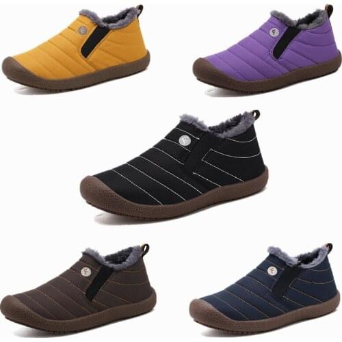 Winter boots women waterproof snow women shoes flat Casual Winter Shoes Ankle Boots for Women plus Size Couple shoes