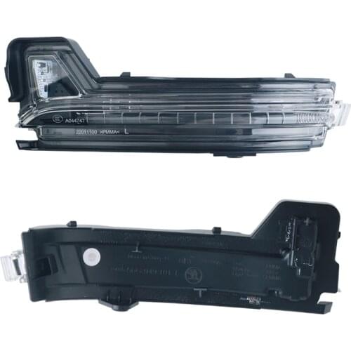 2PCS TRASPARENTE LED Turn Signal Side Mirror Light Blinker Lamp For Skoda KODIAQ KAROQ 2017 2018 2019 Style