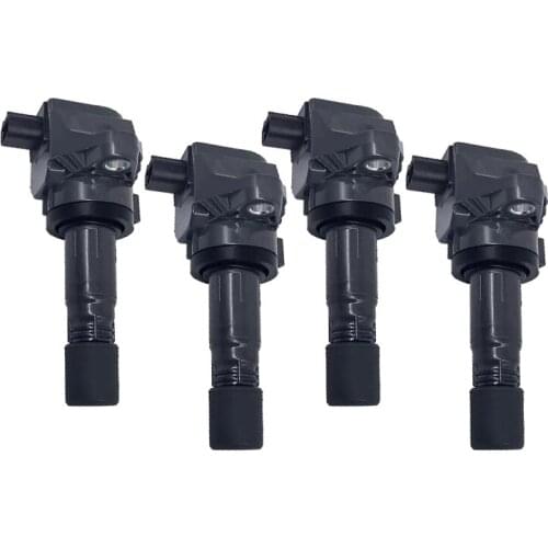 4 PCS New Ignition Coil 30520-R1A-A01 099700-181 For Honda HR-V Civic 1.8L Acura CRV IV ILX 2012-2015 30520R1AA01 30520-RIA-A01