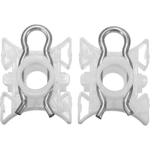 4Pcs Window Regulator Sliding Pivot Clips Auto Fastener Clip For BMW E36 E32 E34 325i 525i 535i M3 M5 Z3 Z4 Roller Lifter Clips