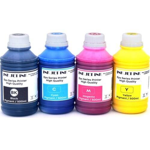 4Color *500ML T0711-T0714 Pigment Ink For Epson Stylus SX218 SX215 SX210 SX205 SX200 DX9400F DX8450 DX8400 DX7450 DX7400 D120