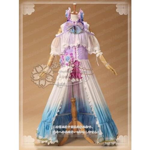 Anime! Love Live Sonoda Umi White Valentines Day Angle Awaken Uniform Cosplay Costume Luxuriant Version Free Shipping